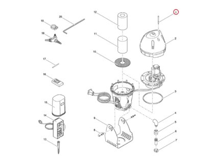 Náhradní válec šroub V2A DIN 912 6 x 16 OASE