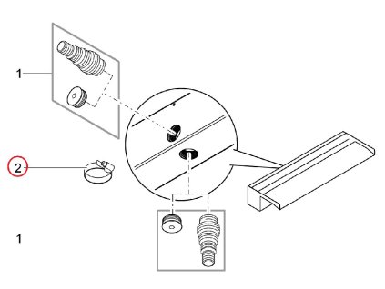 Náhradní spona na hadici 20 - 32 mm OASE