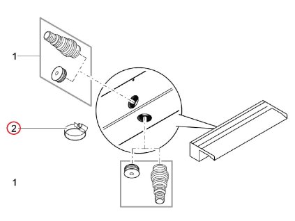 Náhradní spona na hadici 20 - 32 mm OASE