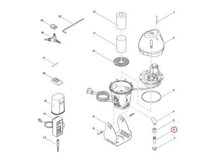 Náhradní hadicová trubka obráběná OASE