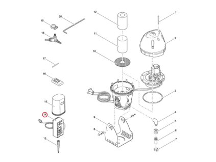 Náhradní FM-Master OASE JumpingJet