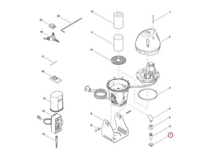 Náhradní spona na hadici VA 22 - 32 mm OASE