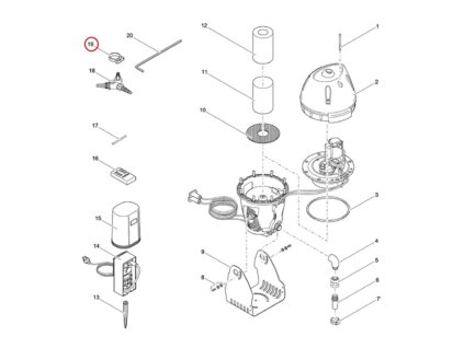 Náhradní snapper SNP8 černý OASE