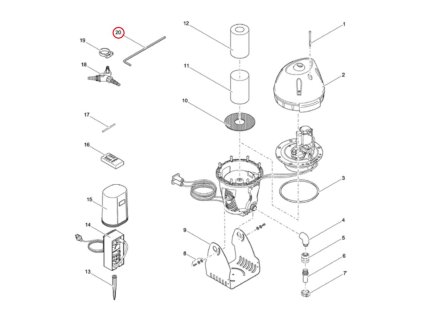 Náhradní šestihranný šroubovák 5 mm OASE