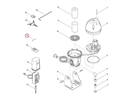 Náhradní učící kolík FM-Master OASE