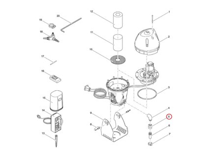 Náhradní dvojité pouzdro IG 1" OASE