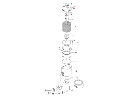 Náhradní bajonetový vršek OASE Water Jet Lightning