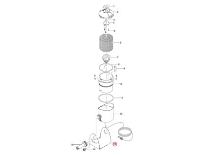 Náhradní stojan OASE Water Jet Lightning