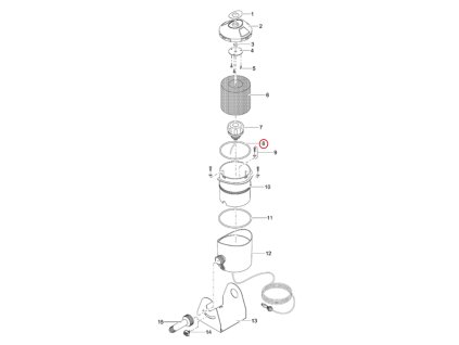 Náhradní o-kroužek SI 100 x 4 SH45 OASE