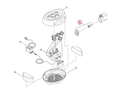 Náhradní rotor ASM OASE Water Starlet kompletní