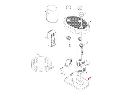 Náhradní základní deska OASE Water Trio / Quintet