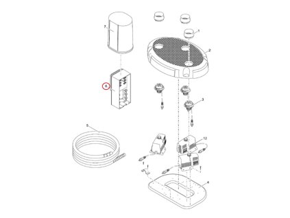 Náhradní aSM řídicí jednotka Trio naprogramovaná OASE