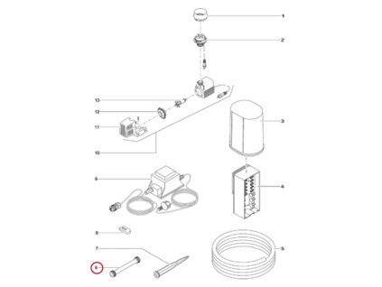 Náhradní aSM prodloužení OASE Water Trio / Quintet