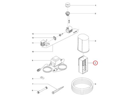 Náhradní aSM řídící jednotka Quintet naprogramovaná OASE