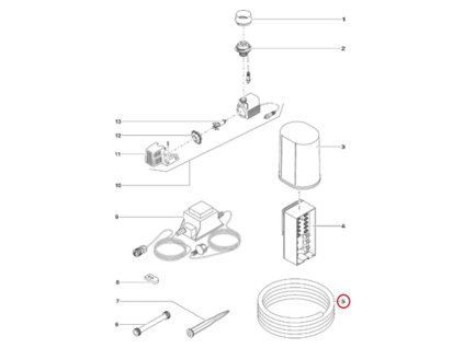 Náhradní ochrana kabelu ASM OASE Water Quintet