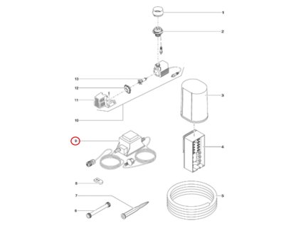 Náhradní napájecí zdroj 100 VA / 12 V DC 8A V-2020 OASE