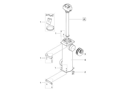 Sada náhradních šroubů OASE FiltoClear 12-30