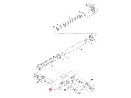 Náhradní skříň OASE Bitron Eco 120/180/240 W