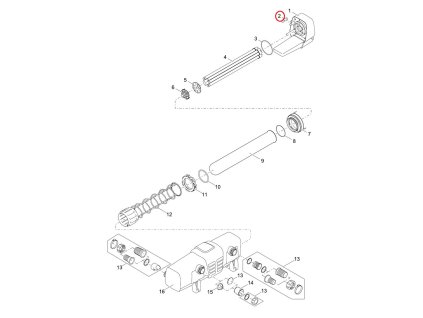 Náhradní klip Bitron Eco / OASE AquaMax