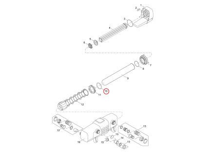Náhradní o-kroužek Viton 87 x 6 SH50 A namazaný OASE