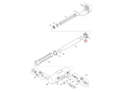Náhradní o-kroužek FKM 130 x 3 SH50 A OASE