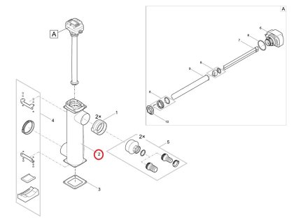 Náhradní vodní skříň OASE Bitron Gravity