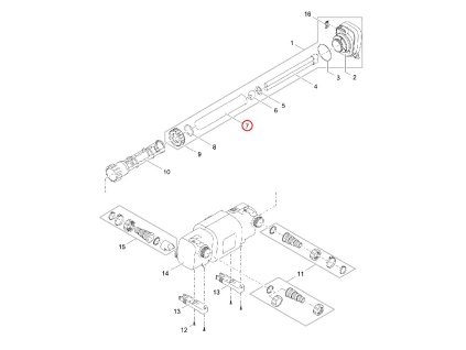 Náhradní křemíkové sklo D67.1 x 619.8 s okrajem OASE