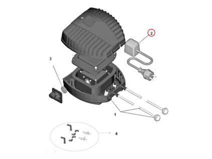 Náhradní transformátor 12 V OASE AquaOxy 400/1000