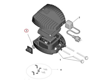 Náhradní sada membrán OASE AquaOxy 1000