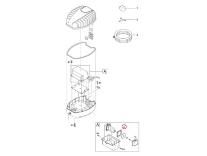 Sada náhradních membrán OASE AquaOxy 500
