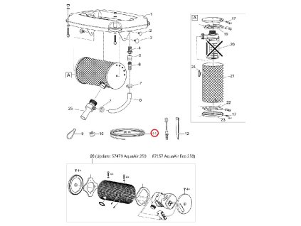 Náhradní nerezové lano 3 mm x 20 m OASE