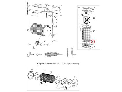 Náhradní držák motoru OASE