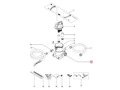 Náhradní kolo OASE PondoVac 3