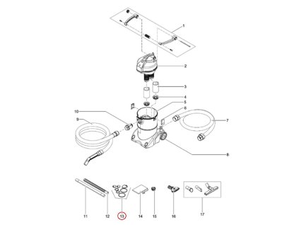 Náhradní sada gumových dílů OASE