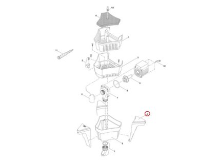 Náhradní plovák svařený OASE SwimSkim CWS