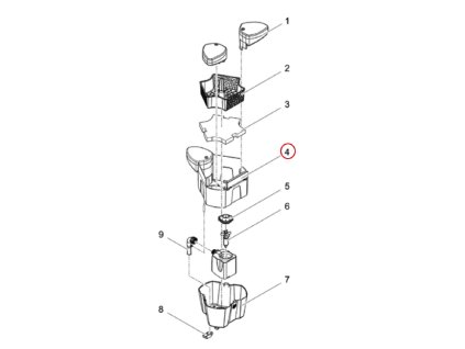 Náhradní klapka OASE Skimmeru SwimSkim 25