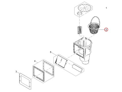 Náhradní sada filtrů koš OASE ProfiSkim Wall