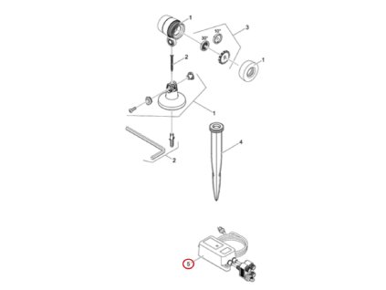 Náhradní elektronická jednotka ASM LunAqua OASE MAXI Set 3