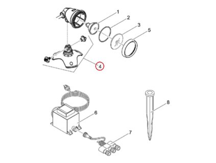 Náhradní základna OASE LunAqua 3 LED