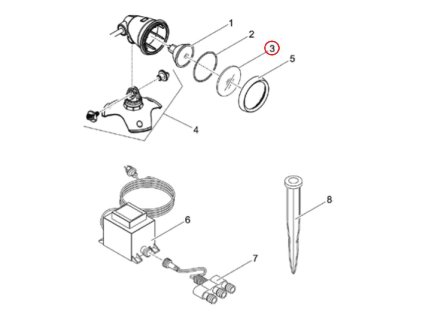 Náhradní čočka čirá OASE LunAqua 3