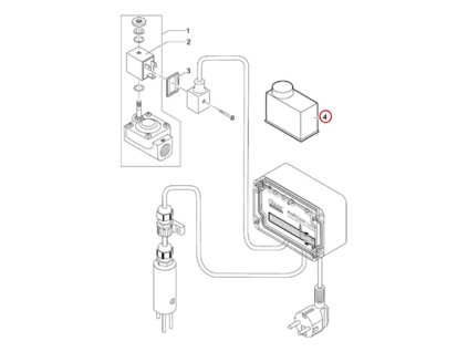 Náhradní kryt solenoidového ventilu OASE ProfiClear Guard