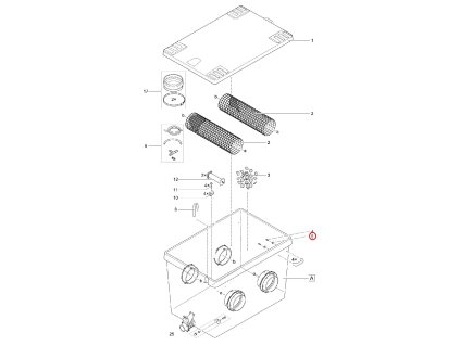 Náhradní vlákno deska DIN 7603 6 x 12 x 1 mm OASE