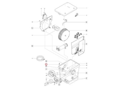 Náhradní klip bubnového filtru OASE