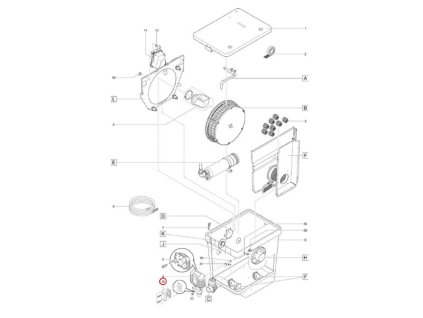 Náhradní sada těsnění hřídele ASM OASE