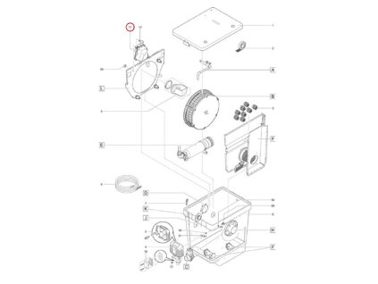 Náhradní bubnový motor ASM s čerpadlem OASE