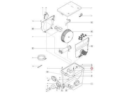 Náhradní válec šroub V2A DIN 912 6 x 12 OASE