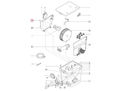 Náhradní matice s pojistkou V2A DIN 985 M6 OASE