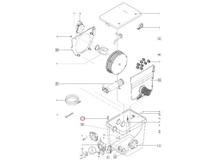 Náhradní klip bubnového filtru OASE