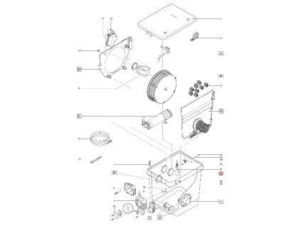 Náhradní kontejner OASE ProfiClear Compact gravitační