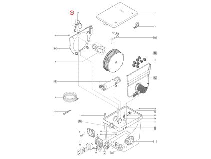 Náhradní bubnový motor ASM OASE